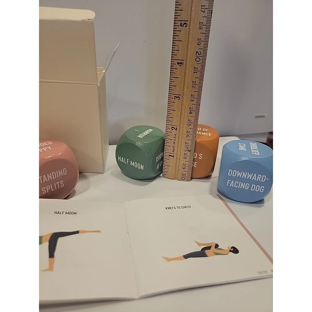 YOGA DICE KIT TRANQUILITY IS JUST A ROLL AWAY